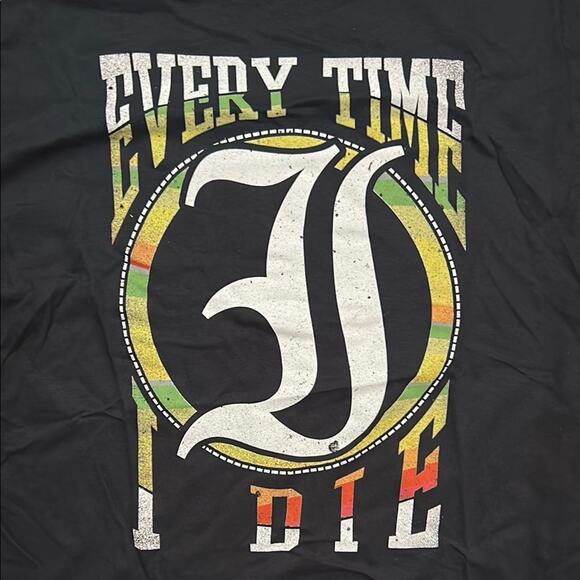 Every Time I Die Black Graphic Tee, Size XL, New Without Tags - Picture 2 of 8